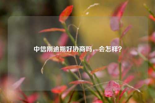 中信刚逾期好协商吗，会怎样？