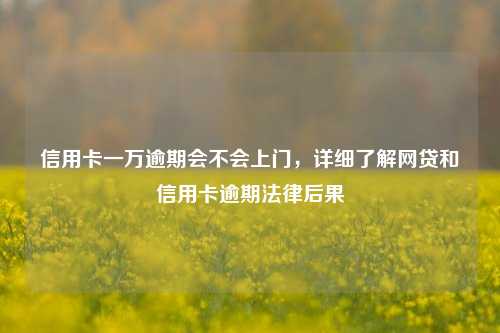 信用卡一万逾期会不会上门，详细了解网贷和信用卡逾期法律后果