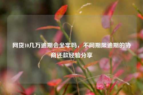 网贷10几万逾期会坐牢吗，不同期限逾期的协商还款经验分享