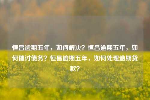 恒昌逾期五年，如何解决？恒昌逾期五年，如何催讨债务？恒昌逾期五年，如何处理逾期贷款？